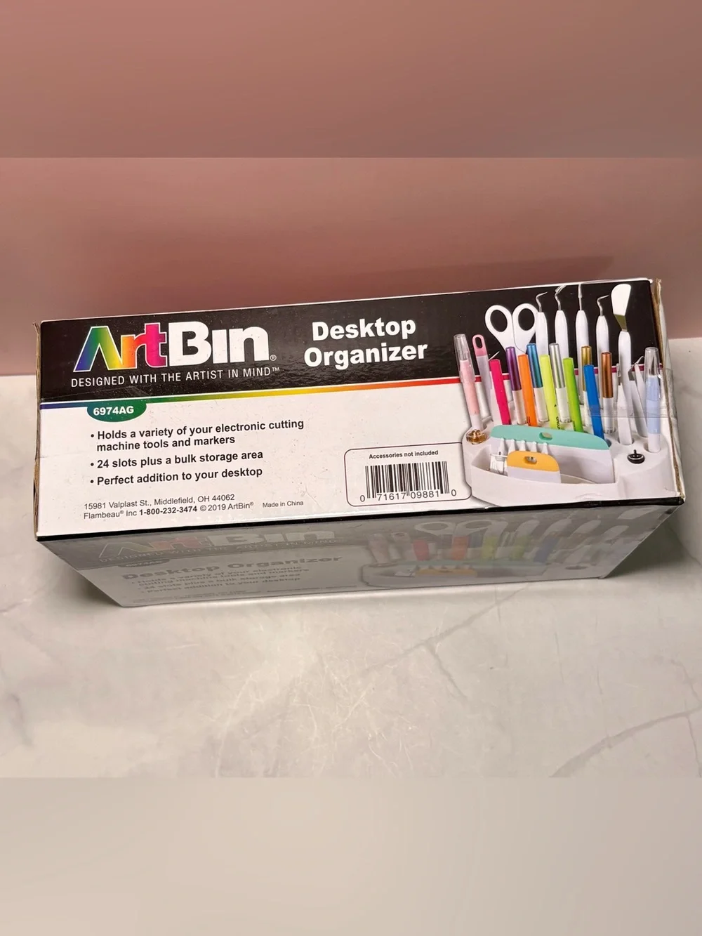 🎨 ArtBin Desktop Organizer 24 Slot Craft Tool Storage 6974AG